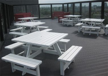 Picknicktafel Vierkant